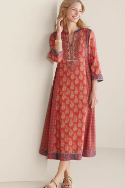 Outlet Soft Surroundings Phoenix Dress Red