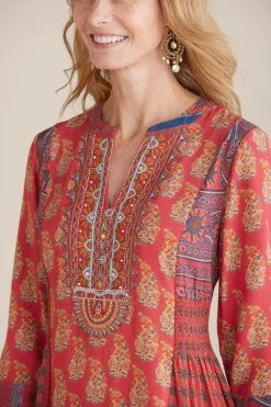 Outlet Soft Surroundings Phoenix Dress Red