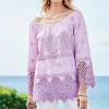Hot Soft Surroundings Pilar Off The Shoulder Top OrchidBloom
