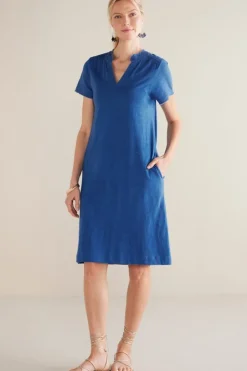 Best Soft Surroundings Presley Short Dress Sapphire