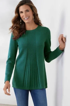 Best Soft Surroundings Priscilla Pullover Tunic Sweater
