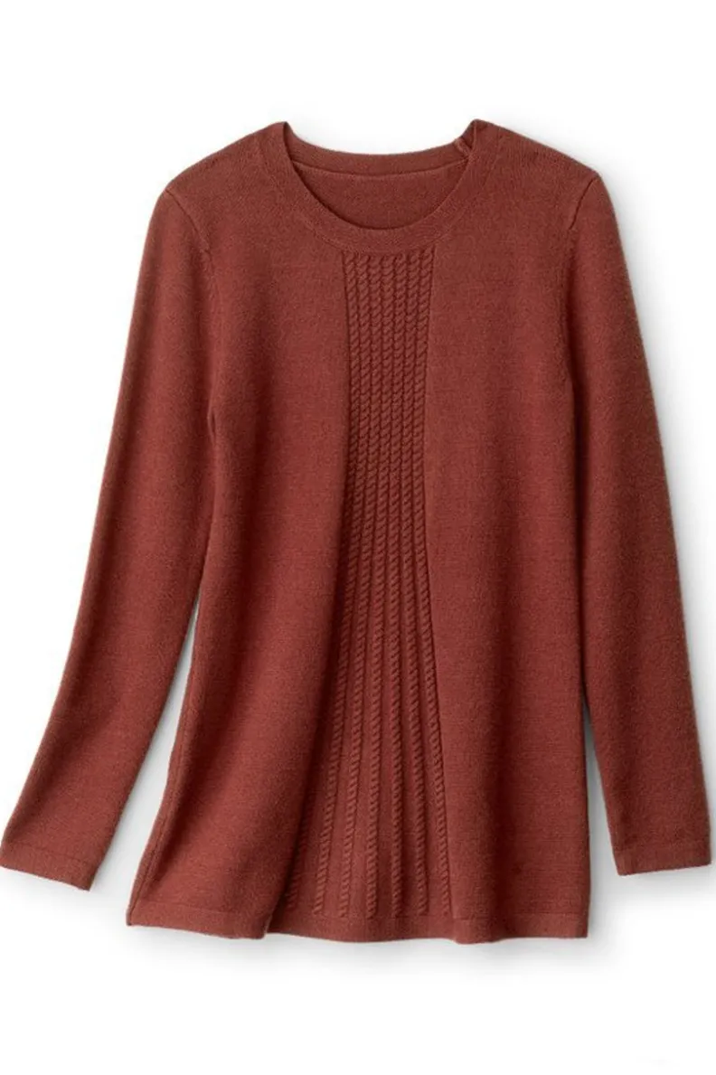 Best Soft Surroundings Priscilla Pullover Tunic Sweater