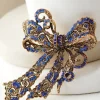 Discount Soft Surroundings Put A Bow On It Brooch Blue
