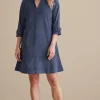 Online Soft Surroundings Rani Faux Suede Dress