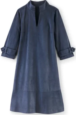 Online Soft Surroundings Rani Faux Suede Dress