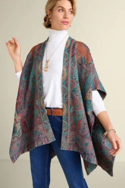 Online Soft Surroundings Rhea Woven Kimono Wrap Multi