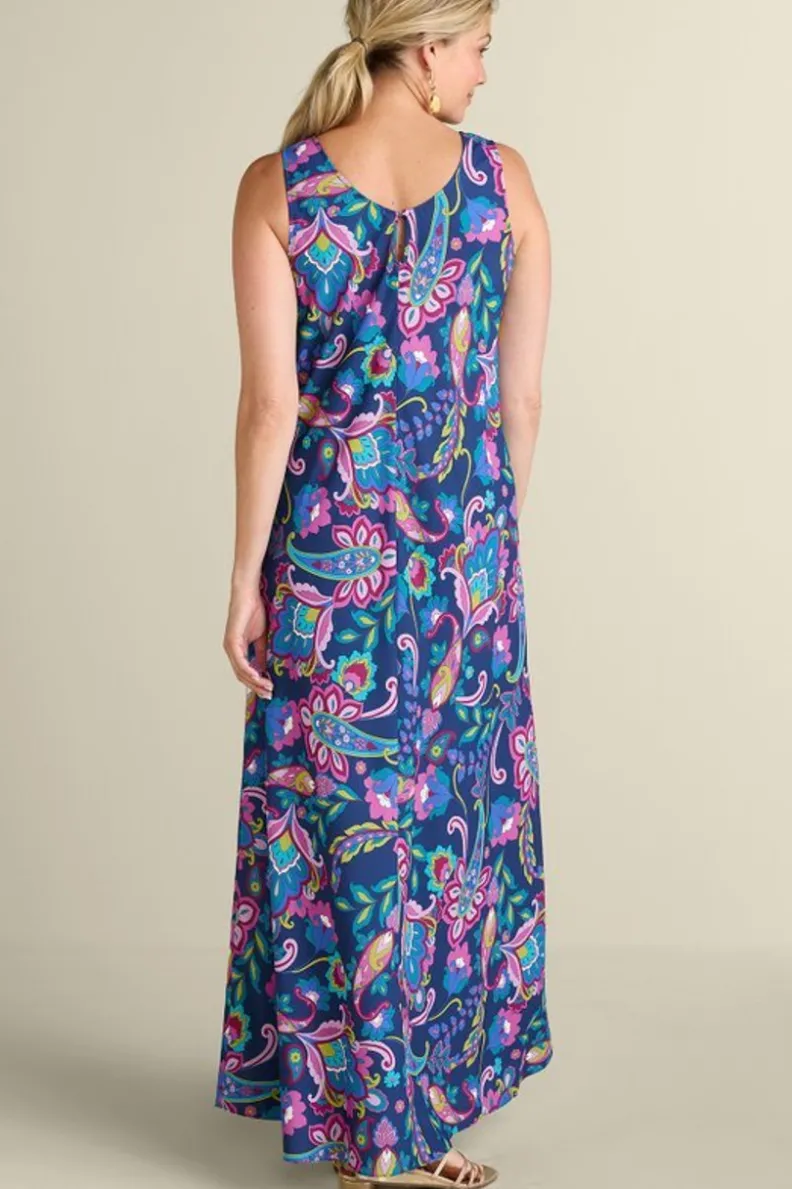 New Soft Surroundings Rosalia Maxi Dress SanFranPaisley