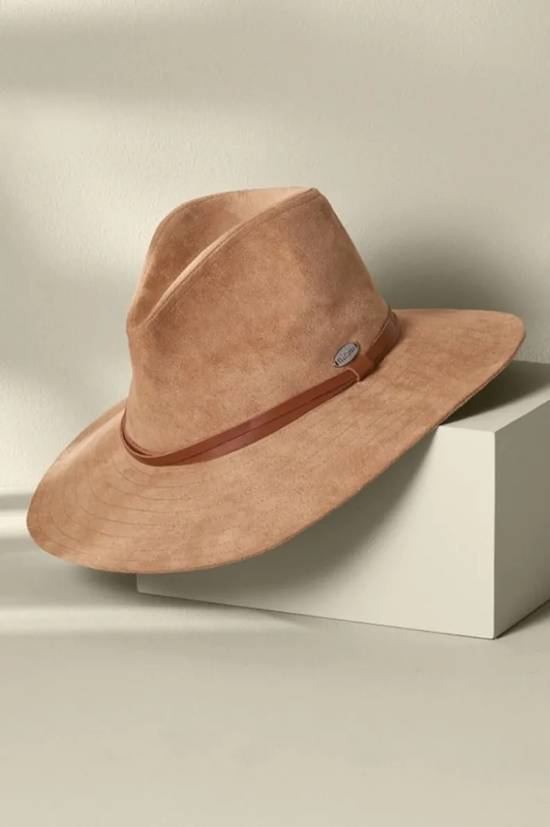 Best Soft Surroundings Salida Fedora Hat Natural