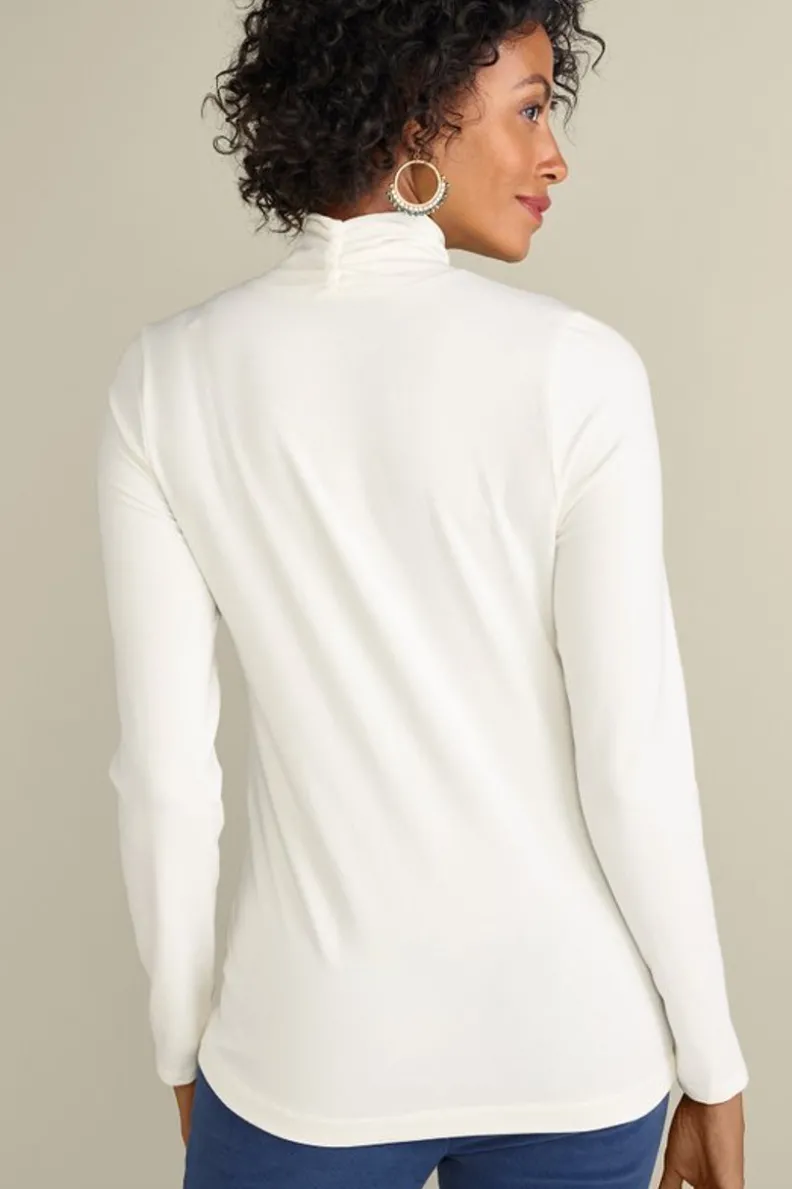 New Soft Surroundings Sandie Knit Turtleneck