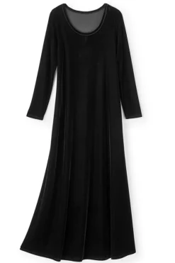Best Soft Surroundings Santiago Stretch Velvet Dress