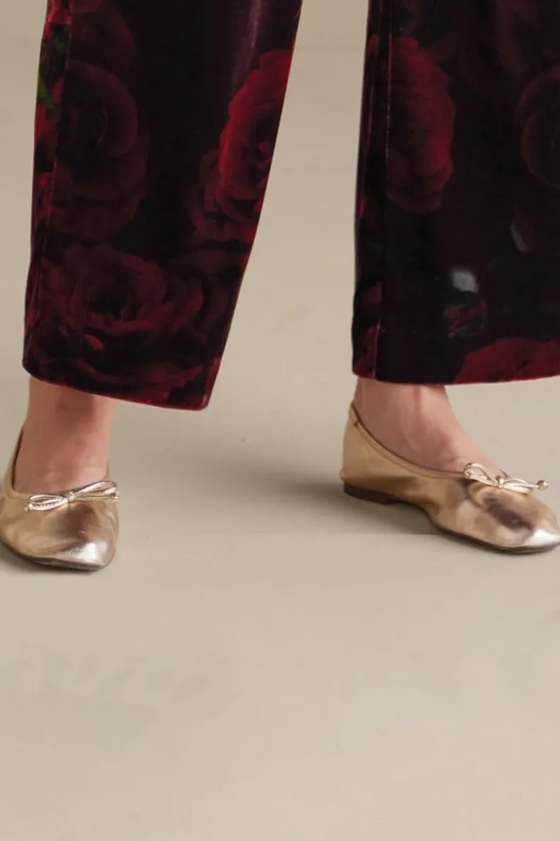 Outlet Soft Surroundings Schutz Arissa Bow Ballet Flat