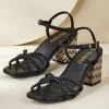 Discount Soft Surroundings Seychelles Cater To You Sandal Black
