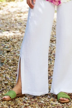 Online Soft Surroundings Seychelles Palms Perfection Woven Slide