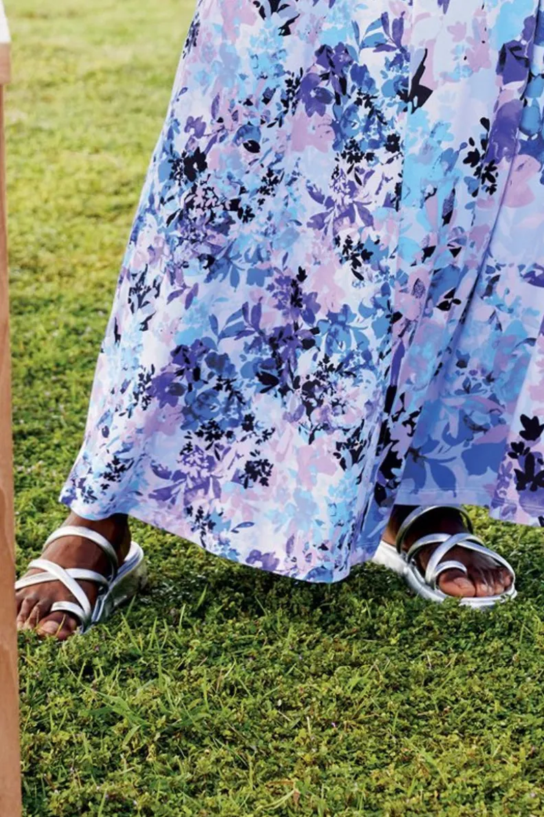 Discount Soft Surroundings Seychelles Rule The World Strappy Slide