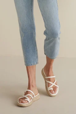 Discount Soft Surroundings Seychelles Rule The World Strappy Slide