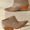 Best Soft Surroundings Seychelles Sedona Seamed Bootie StoneGrey