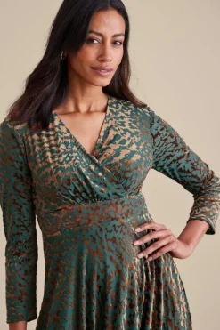 Discount Soft Surroundings Shae Dress MultiAnimal