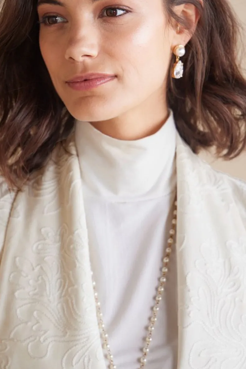 Sale Soft Surroundings Shape Drape Faux Suede Jacket