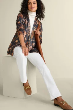 Sale Soft Surroundings Shape Drape Faux Suede Jacket