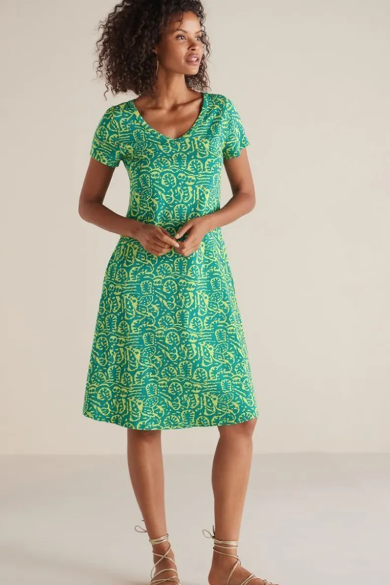 Discount Soft Surroundings Short Santiago Gaia Dress