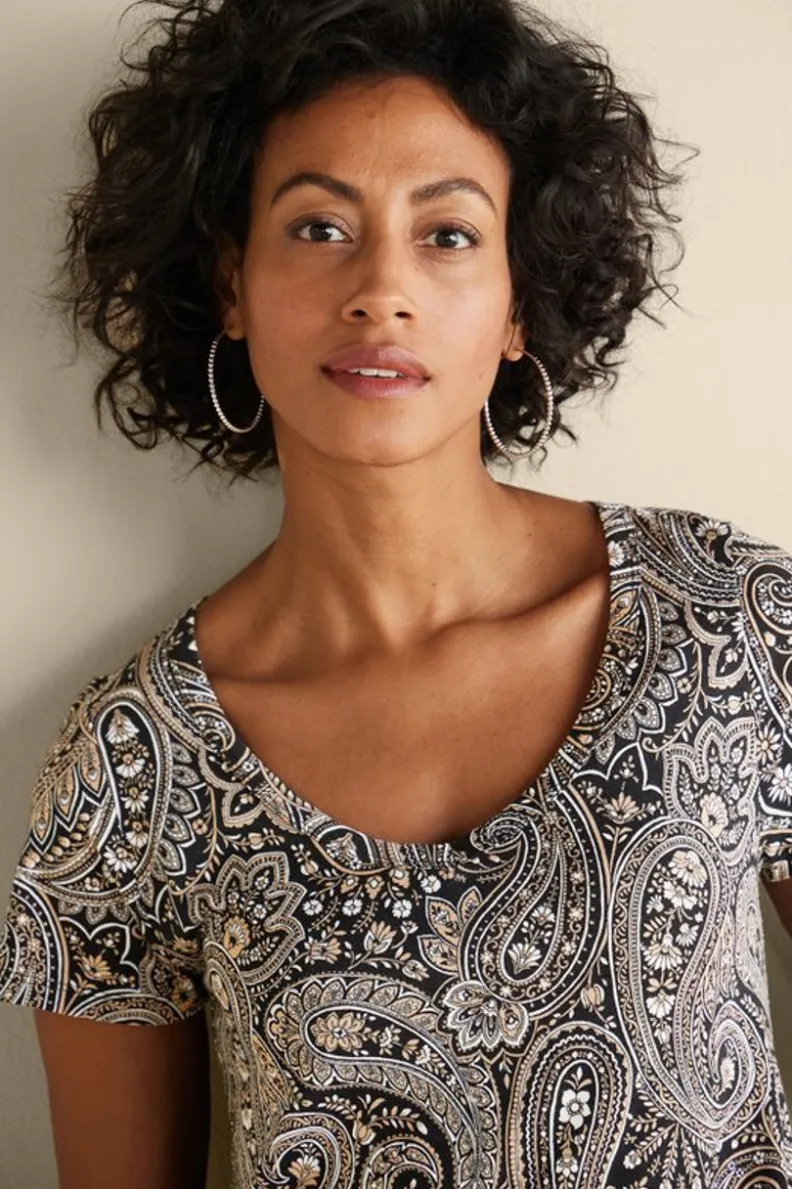 Discount Soft Surroundings Short Santiago Gaia Dress