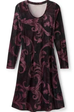 Hot Soft Surroundings Short Santiago Velvet Dress
