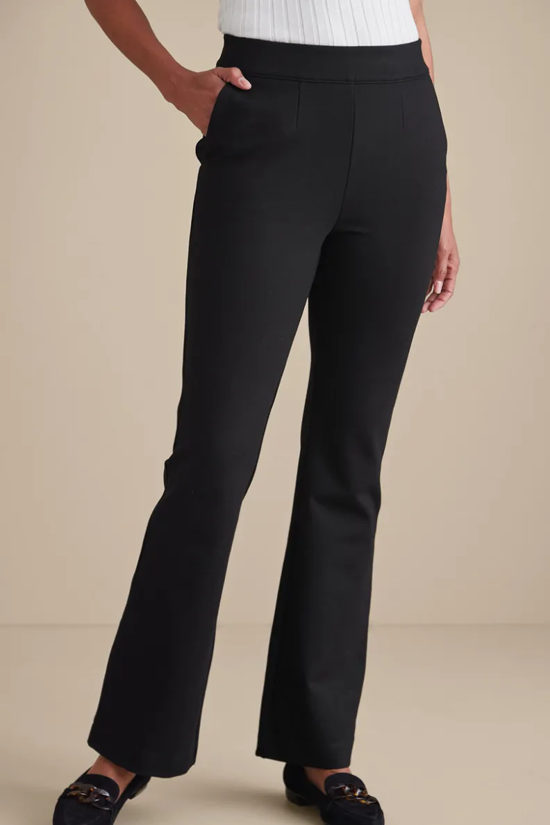 Online Soft Surroundings Soft Essential Ponte Bootcut Pants