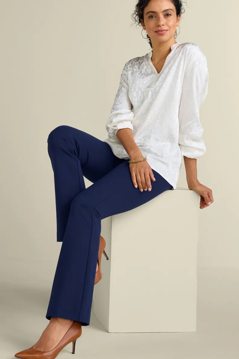 Online Soft Surroundings Soft Essential Ponte Bootcut Pants