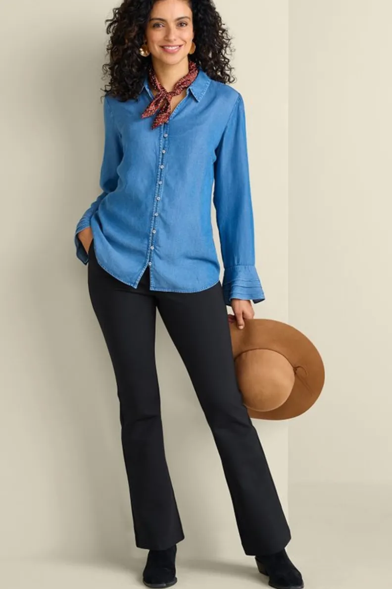 Online Soft Surroundings Soft Essential Ponte Bootcut Pants