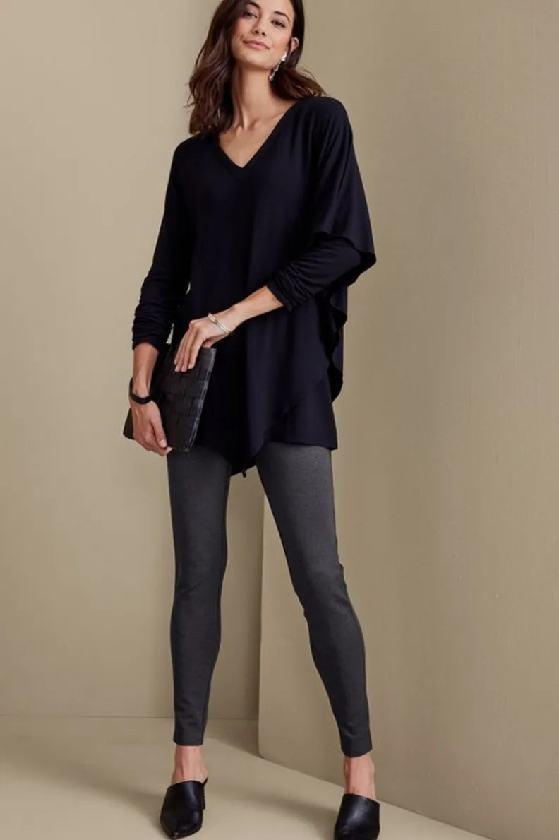Online Soft Surroundings Soft Essential Ponte Leggings