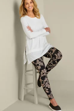 Online Soft Surroundings Soft Essential Ponte Leggings