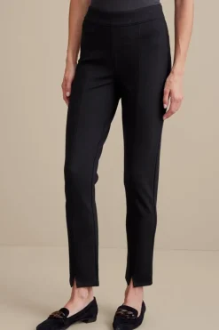 New Soft Surroundings Soft Essential Ponte Slim Ankle Pants