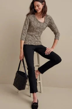 New Soft Surroundings Soft Essential Ponte Slim Ankle Pants