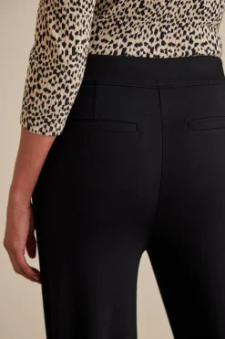 Best Soft Surroundings Soft Essential Ponte Wide Leg Pants Black