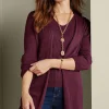 Online Soft Surroundings Soft Essential Ribbed Long Cardi