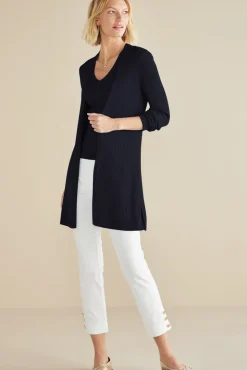 Online Soft Surroundings Soft Essential Ribbed Long Cardi