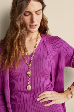 Online Soft Surroundings Soft Essential Ribbed Long Cardi