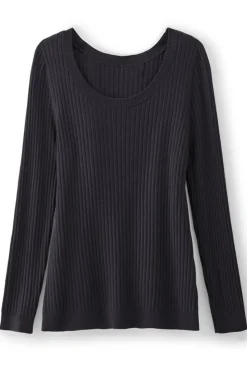 Sale Soft Surroundings Soft Essential Ribbed Pullover Sweater