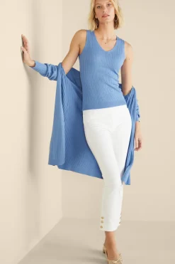 Clearance Soft Surroundings Soft Essential Ribbed Sweater Tank