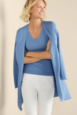 Clearance Soft Surroundings Soft Essential Ribbed Sweater Tank