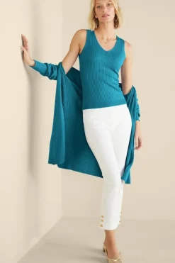 Clearance Soft Surroundings Soft Essential Ribbed Sweater Tank