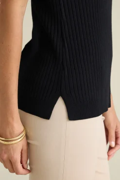 Outlet Soft Surroundings Soft Essential Ribbed Turtleneck Tank