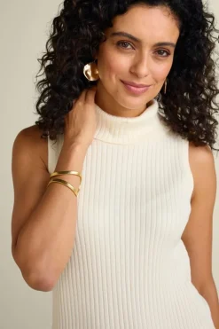 Outlet Soft Surroundings Soft Essential Ribbed Turtleneck Tank