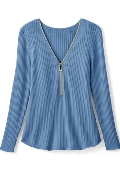 Outlet Soft Surroundings Soft Essential Ribbed Valentina Sweater