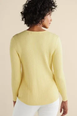 Outlet Soft Surroundings Soft Essential Ribbed Valentina Sweater