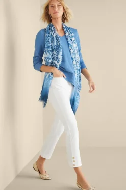 Online Soft Surroundings Soft Essential Superla Slim Leg Crop Pants