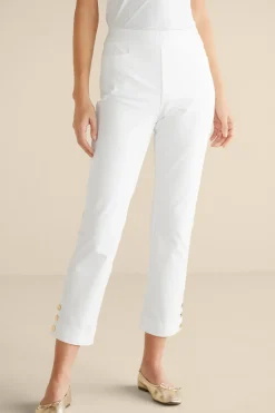 Online Soft Surroundings Soft Essential Superla Slim Leg Crop Pants