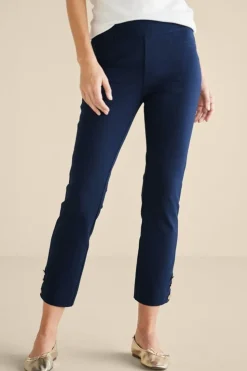 Online Soft Surroundings Soft Essential Superla Slim Leg Crop Pants