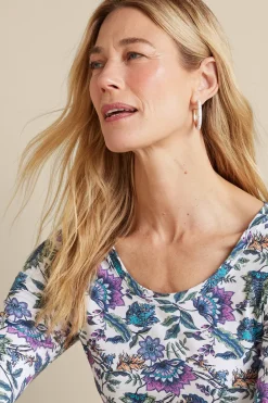 Outlet Soft Surroundings Soft Essential Supima 3/4 Sleeve Tee I