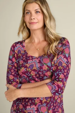 Outlet Soft Surroundings Soft Essential Supima 3/4 Sleeve Tee I